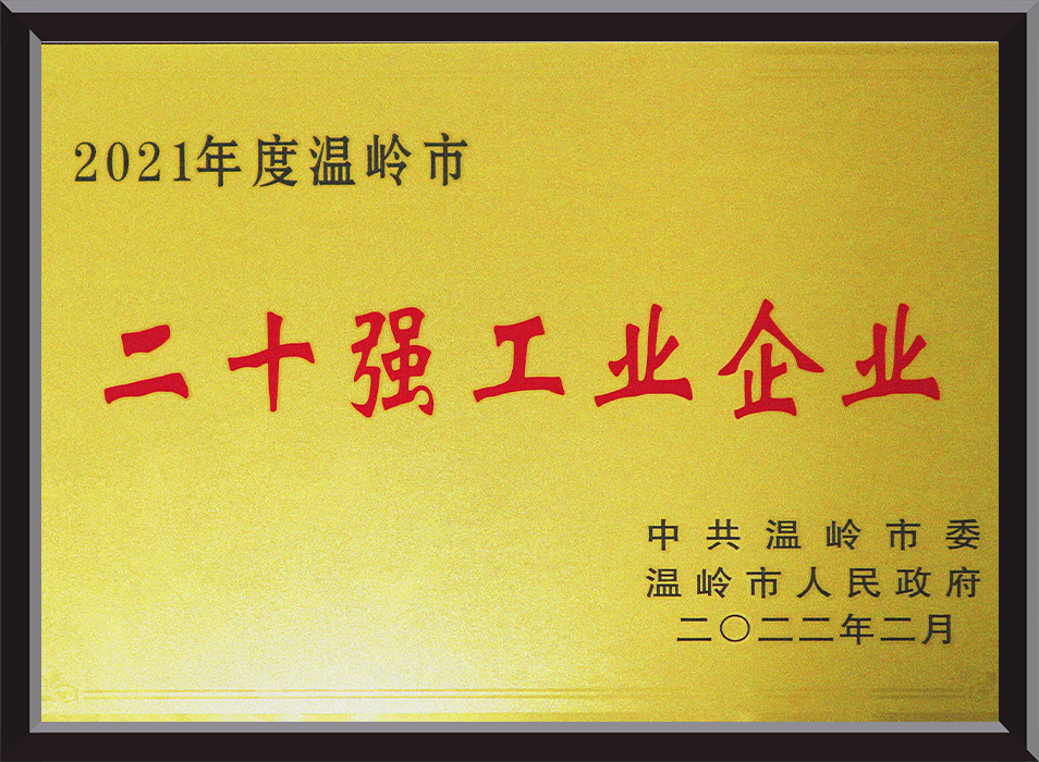 二十强工业企业