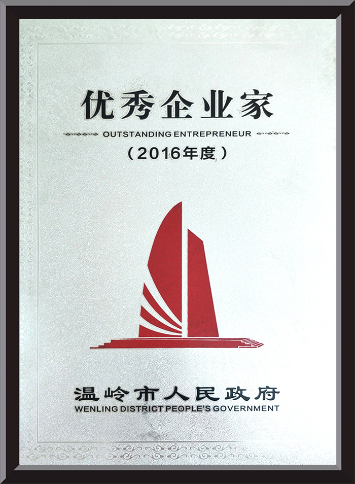 2016年度优秀企业家